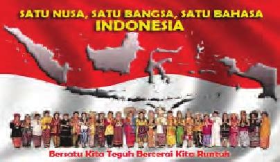 pembinaan semangat persatuan dan kesatuan bangsa sangat diperlukan dalam usaha   Persatuan dan kesatuan perlu ditumbuhkembangkan sedari lahirnya setiap warga negara baru di Indonesia karena ia merupakan salah satu nilai-nilai dasar Pancasila